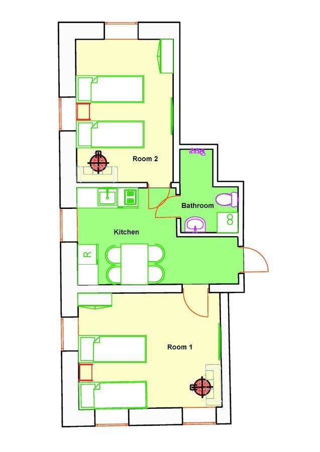 Alyhr Apartments Висбю Номер фото